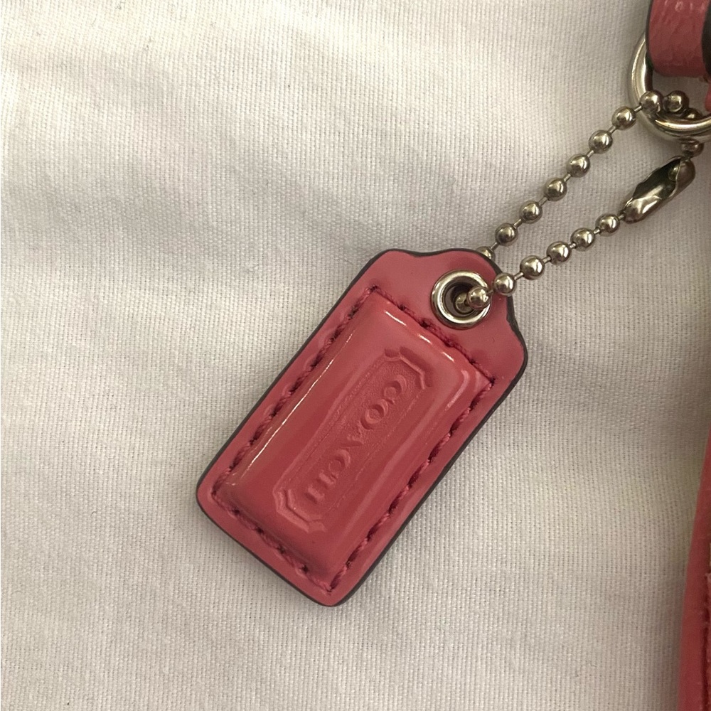 Coach Wristlet Pink and Tan - Picture 3 of 6